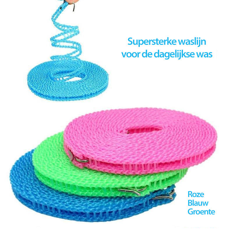 📢ACHETEZ 1, OFFERT 1⏰🌬️Corde à Linge Coupe-Vent & Antidérapante – Séchage Rapide, Accroche Sécurisée & Installation Facile☀️