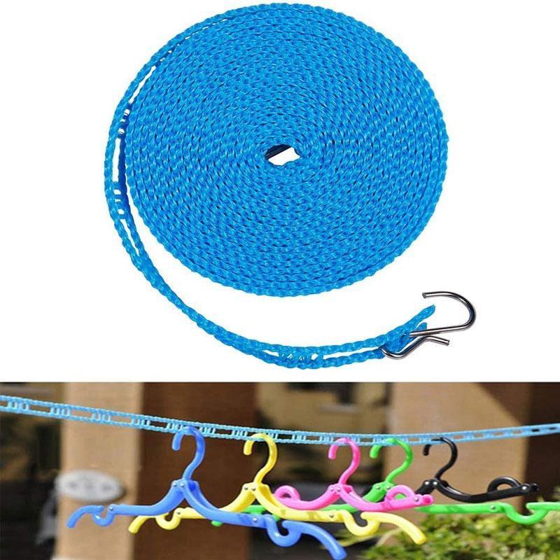 📢ACHETEZ 1, OFFERT 1⏰🌬️Corde à Linge Coupe-Vent & Antidérapante – Séchage Rapide, Accroche Sécurisée & Installation Facile☀️