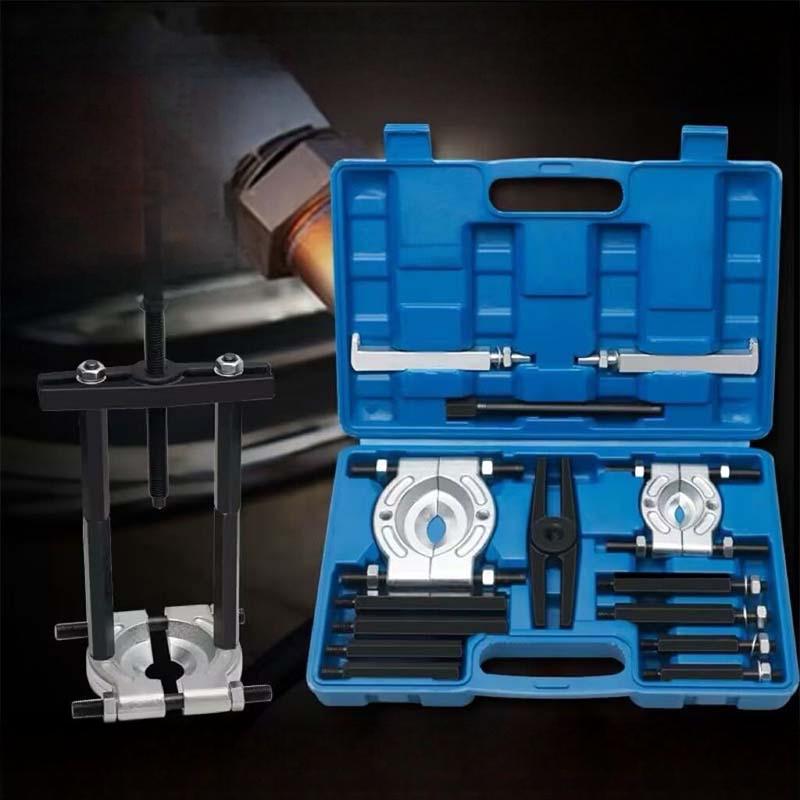 🔧40% DE RÉDUCTION!✨Kit d'Extracteur de Roulement 5 Tonnes🛠️avec Coffret de Rangement pour Démontage de Roulements et Joints📦
