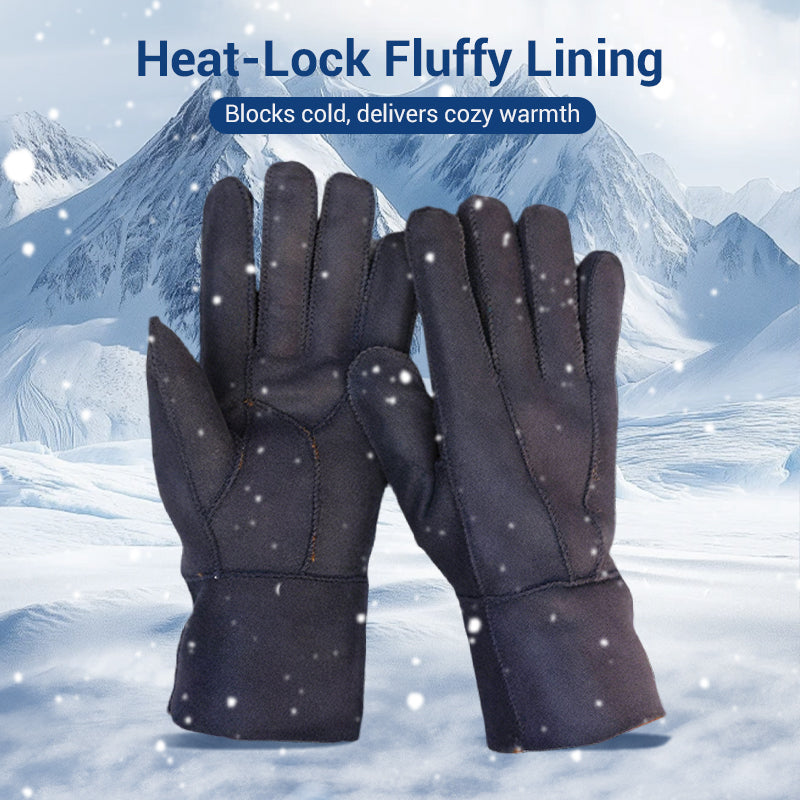 🎄✨Soldes de Noël à durée limitée🎁Gants chauds double épaisseur 100 % laine douce