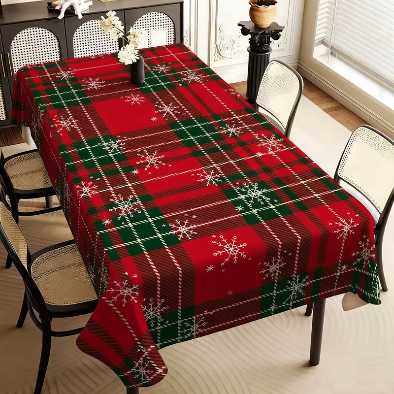 🔥Tant que le stock dure : 50 % de réduction !🎉Nappe élégante à motif de Noël