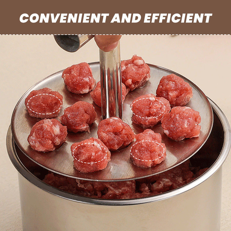 Moule à cuisine en acier inoxydable pour boulettes de viande