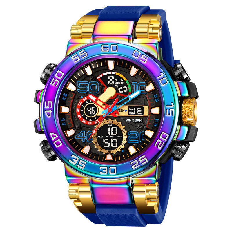 ⌚50 % DE RÉDUCTION✨Montre LED multifonctionnelle🌟Écran numérique étanche, 7 modes sportifs avec surveillance du sommeil🔋