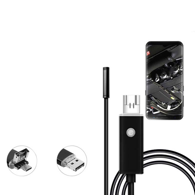 🔍 50% DE RÉDUCTION ! 🔥 Caméra Endoscopique USB Étanche 3-en-1 avec LED – Inspection Visuelle, Pour Endroits Difficiles d'Accès & Photos/Vidéos 📱