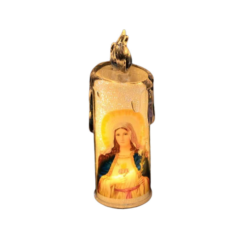 Bougie de prière LED Jésus