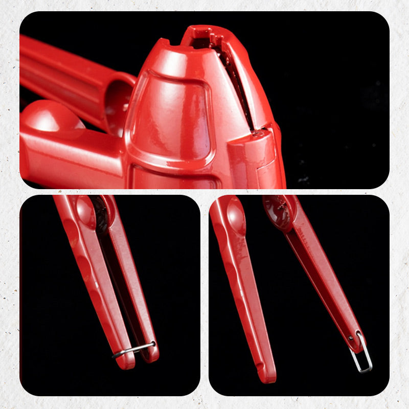 🔥50% DE RÉDUCTION !✨Casse-Noix Manuel🔧Aluminium et Acier Inoxydable, Coquille Anti-Projection, Noyau Intact🥜