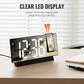 ⏳Offre spéciale à durée limitée⏰Réveil à projection LED sur miroir🕰️