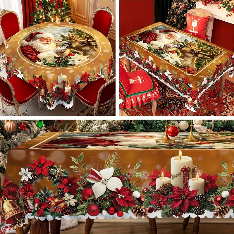 Nappe de Décoration de Noël