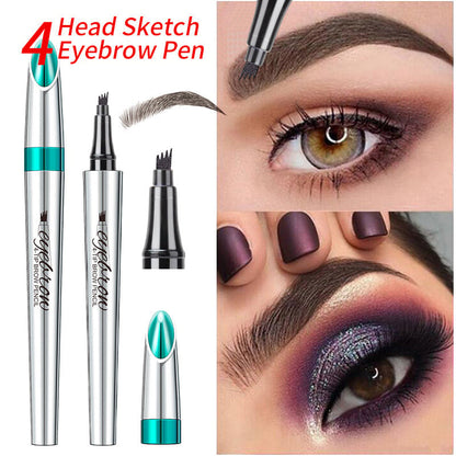 ✨Offre à durée limitée - ACHETEZ-EN 1, OBTENEZ-EN 1 GRATUITEMENT✨Crayon à sourcils 3D imperméable pour microblading Crayon à tatouer à 4 pointes