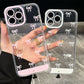 📱 50% DE RÉDUCTION ! ✨ Coque Téléphone LED Best-Seller – Notifications Lumineuses, Design Nœud Papillon & TPU Souple – Antichoc, Découpes Précises – Compatible iPhone – Blanc et Rose 💡🎀