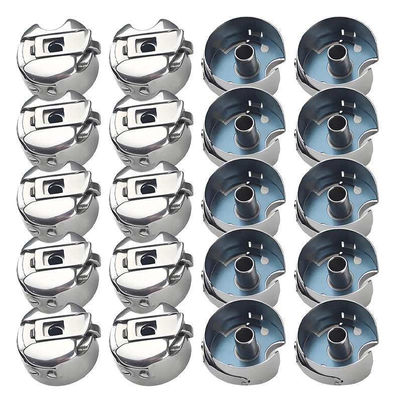 Boîtiers de canette de machine à coudre en acier inoxydable