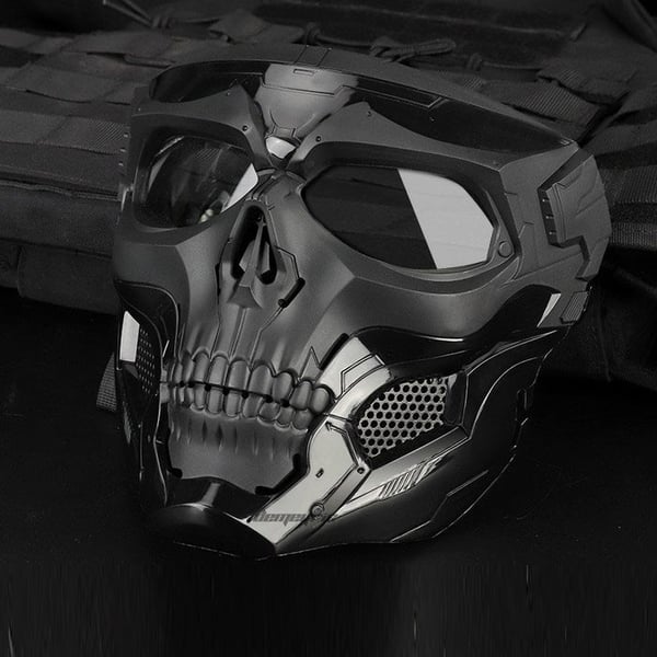 🔥50% DE RÉDUCTION✨Masque Casque Fantôme⛑Protection Robust, Multisports, Idéal pour l'Aventure