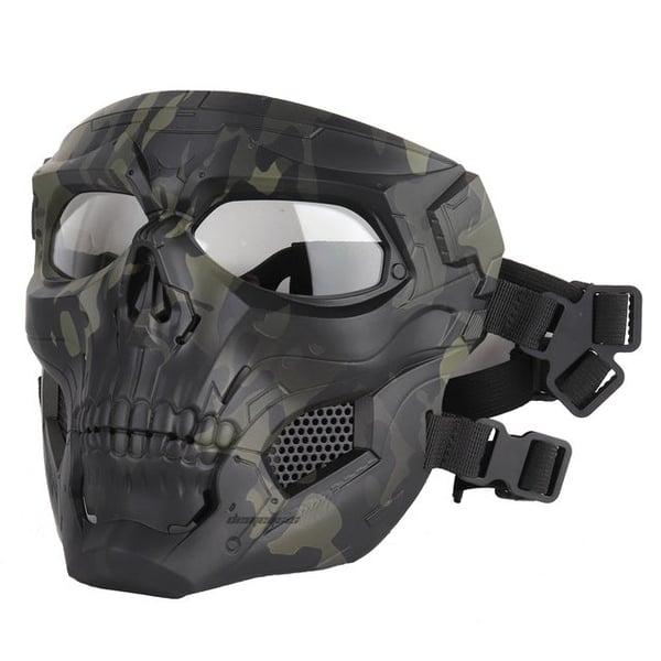 🔥50% DE RÉDUCTION✨Masque Casque Fantôme⛑Protection Robust, Multisports, Idéal pour l'Aventure