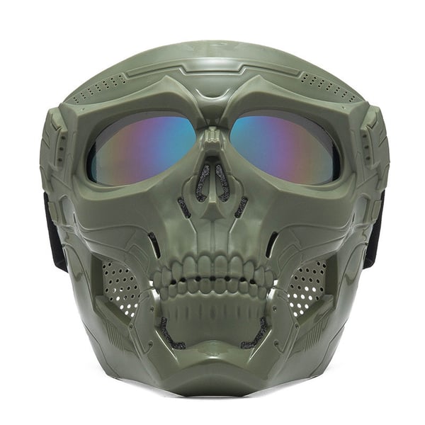 🔥50% DE RÉDUCTION✨Masque Casque Fantôme⛑Protection Robust, Multisports, Idéal pour l'Aventure