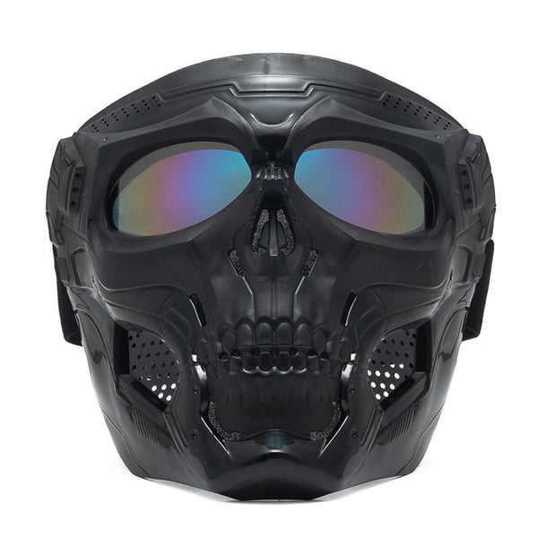 🔥50% DE RÉDUCTION✨Masque Casque Fantôme⛑Protection Robust, Multisports, Idéal pour l'Aventure