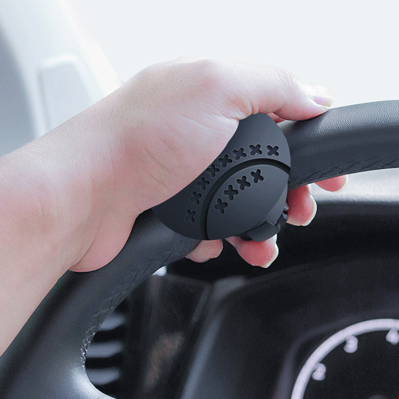 🚗 Plus vous achetez, plus la remise est importante✨ Pommeau de Volant Ergonomique - Design Texturé Antidérapant pour une Meilleure Prise en Toutes Circonstances 🔧💫