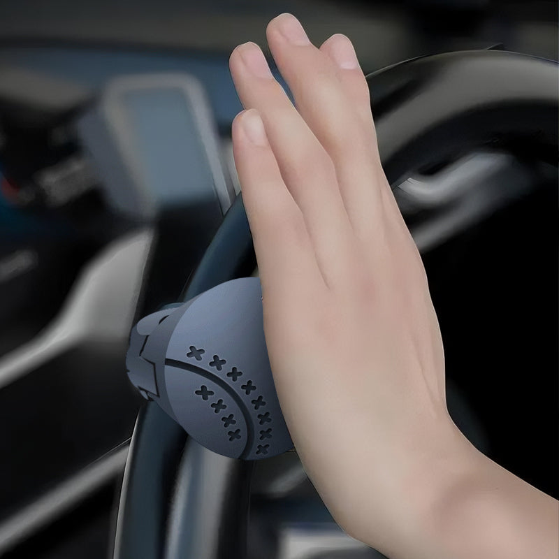 🚗 Plus vous achetez, plus la remise est importante✨ Pommeau de Volant Ergonomique - Design Texturé Antidérapant pour une Meilleure Prise en Toutes Circonstances 🔧💫