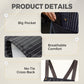 Tablier imperméable à bretelles croisées avec serviette à main amovible