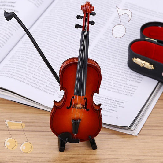 Ornement Mini Violon – Détails Exquis, Cadeau Humoristique & Décoration Unique 🎻✨