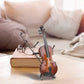 Ornement Mini Violon – Détails Exquis, Cadeau Humoristique & Décoration Unique 🎻✨