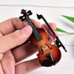 Ornement Mini Violon – Détails Exquis, Cadeau Humoristique & Décoration Unique 🎻✨