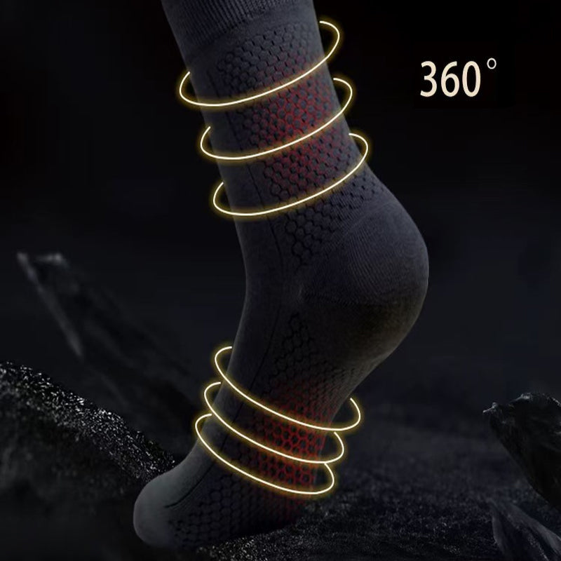 Chaussettes courtes anti-odeurs en graphène pour hommes - Lot de 5 paires