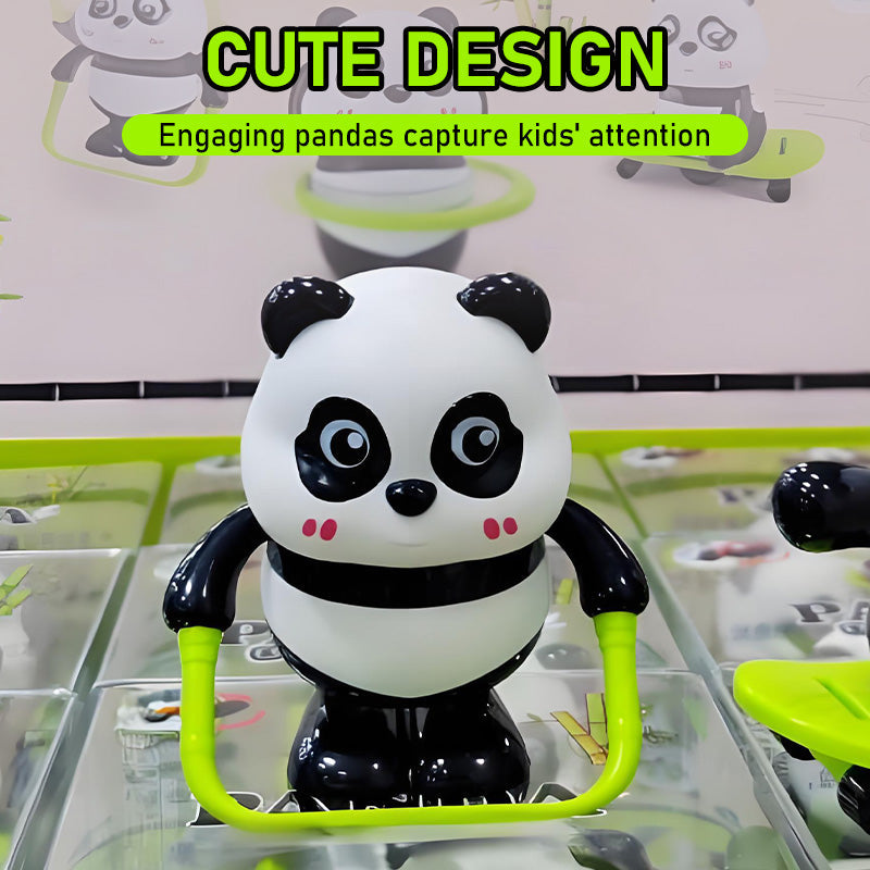 Ensemble de Jouets Panda à Remonter pour Enfants
