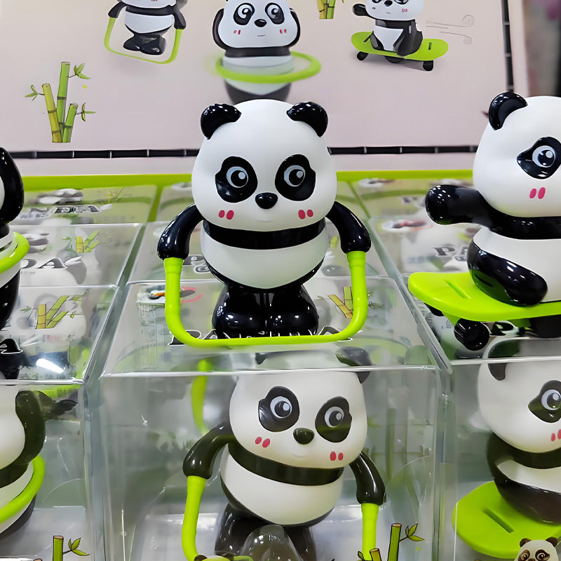 Ensemble de Jouets Panda à Remonter pour Enfants
