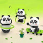 Ensemble de Jouets Panda à Remonter pour Enfants