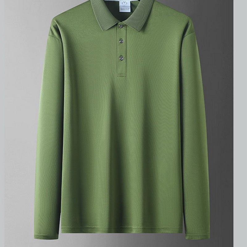 Haut uni style business casual pour homme