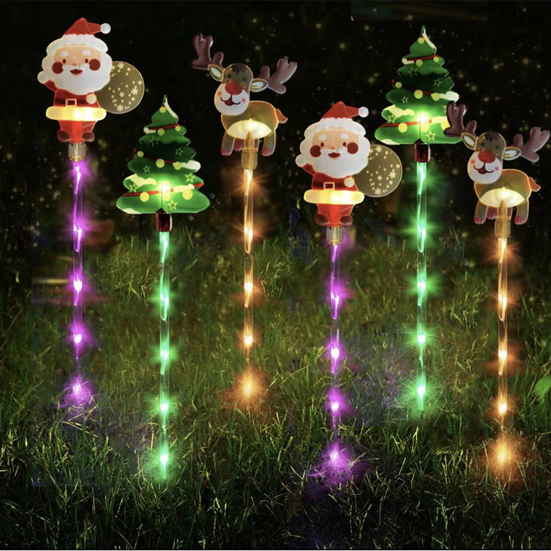 🎅Pique de jardin sur le thème de Noël📢50% DE RÉDUCTION !!! ✨