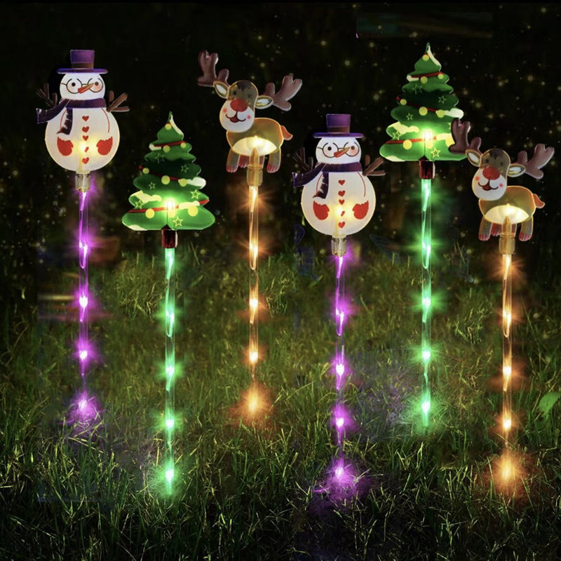🎅Pique de jardin sur le thème de Noël📢50% DE RÉDUCTION !!! ✨