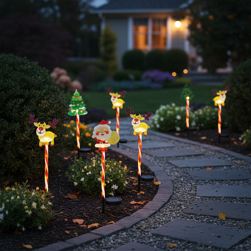 🎅Pique de jardin sur le thème de Noël📢50% DE RÉDUCTION !!! ✨