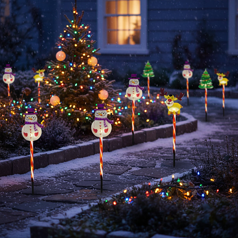🎅Pique de jardin sur le thème de Noël📢50% DE RÉDUCTION !!! ✨