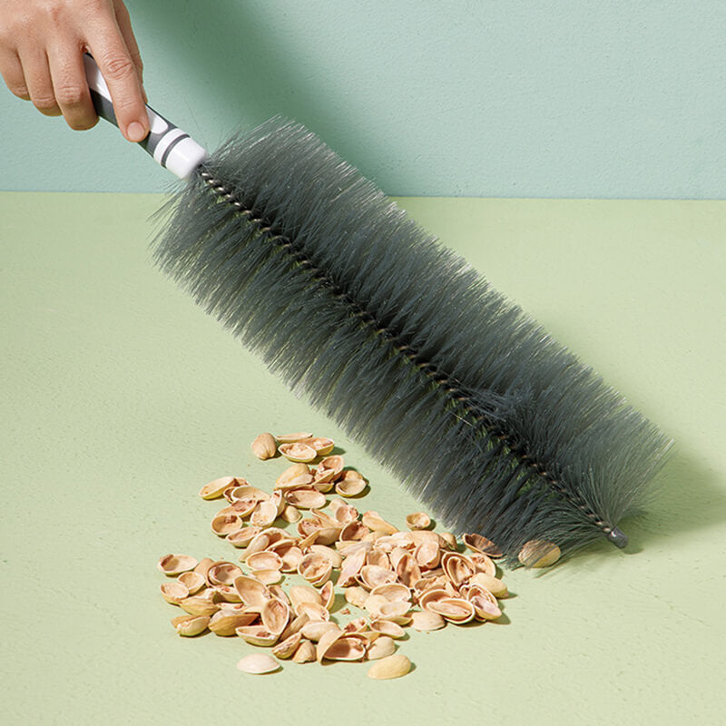 🧹 Outil de dépoussiérage à brosse en éventail | Atteint les recoins • Anti-statique