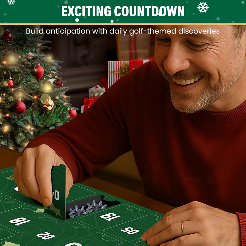 🎄⛳️ 24-delige Kerst-Golf-Adventskalender – Elke Dag een Golfverrassing, Verbeter uw Spel & Duurzame Kwaliteit!