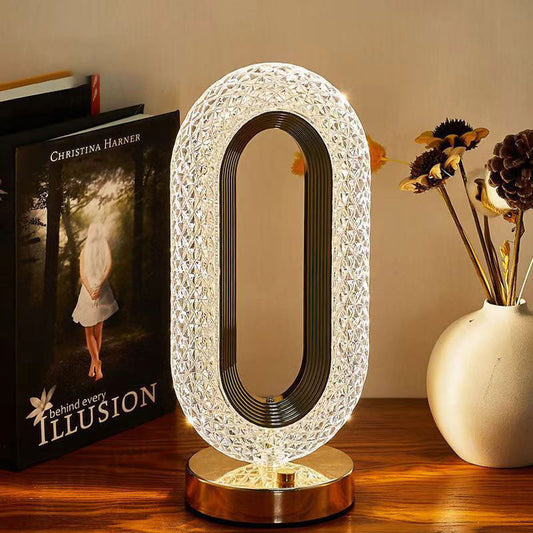 📢📢50% DE RÉDUCTION !! ⏰🌙 Veilleuse LED en cristal rechargeable – Plus de 50 000 exemplaires vendus, lumière douce et reflets féeriques pour une chambre ou un salon élégant ✨💖