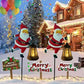 🎅 50% DE RÉDUCTION! ☀️ Lumière solaire Père Noël – Décoration festive & résistante – Idéale pour le jardin 🎄