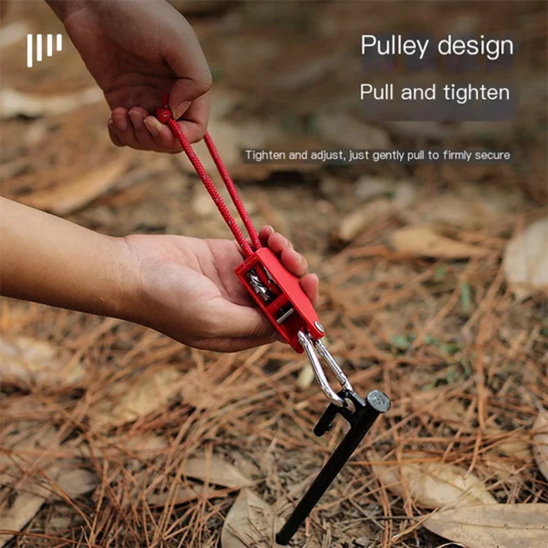 🪢 50% DE RÉDUCTION MAINTENANT ! 🌳 Corde de Camping Portable & Réglable – Légère, Résistante & Parfaite pour Randonnée, Sécurité et Survie en Plein Air ⛺📦