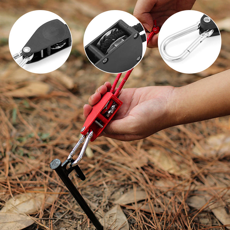 🪢 50% DE RÉDUCTION MAINTENANT ! 🌳 Corde de Camping Portable & Réglable – Légère, Résistante & Parfaite pour Randonnée, Sécurité et Survie en Plein Air ⛺📦