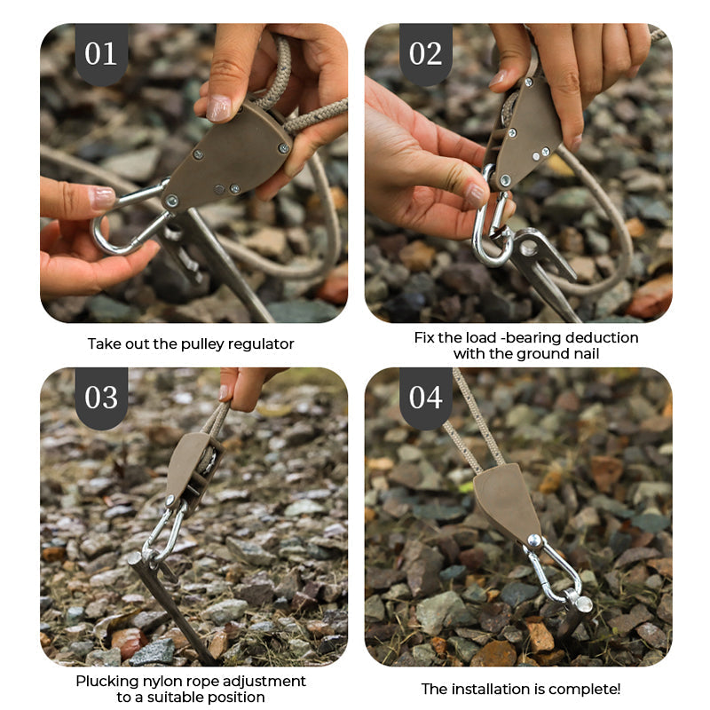 🪢 50% DE RÉDUCTION MAINTENANT ! 🌳 Corde de Camping Portable & Réglable – Légère, Résistante & Parfaite pour Randonnée, Sécurité et Survie en Plein Air ⛺📦