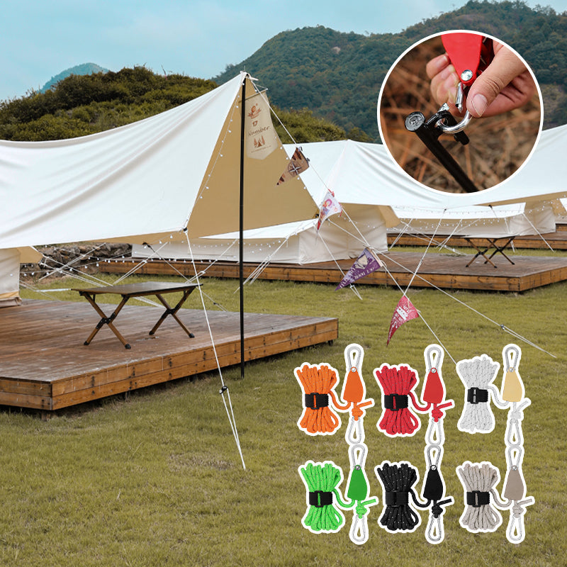 🪢 50% DE RÉDUCTION MAINTENANT ! 🌳 Corde de Camping Portable & Réglable – Légère, Résistante & Parfaite pour Randonnée, Sécurité et Survie en Plein Air ⛺📦