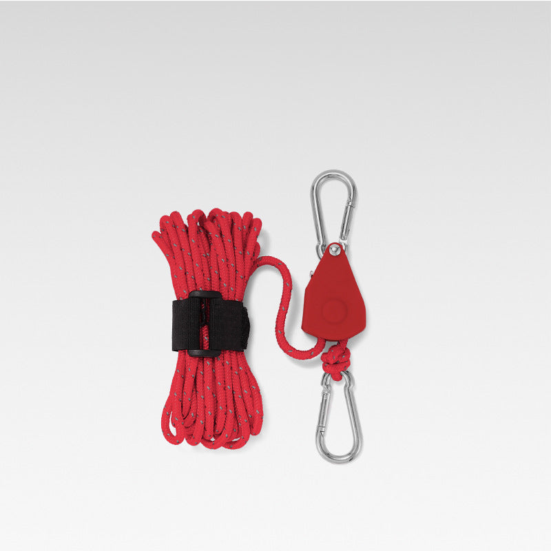 🪢 50% DE RÉDUCTION MAINTENANT ! 🌳 Corde de Camping Portable & Réglable – Légère, Résistante & Parfaite pour Randonnée, Sécurité et Survie en Plein Air ⛺📦