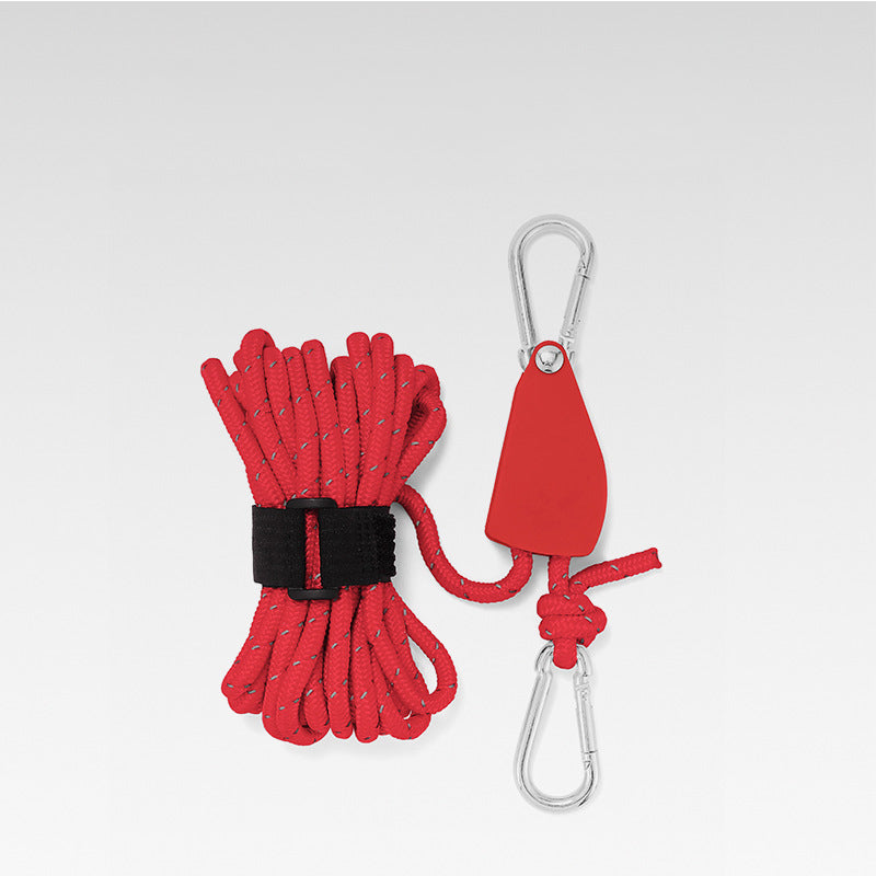 🪢 50% DE RÉDUCTION MAINTENANT ! 🌳 Corde de Camping Portable & Réglable – Légère, Résistante & Parfaite pour Randonnée, Sécurité et Survie en Plein Air ⛺📦