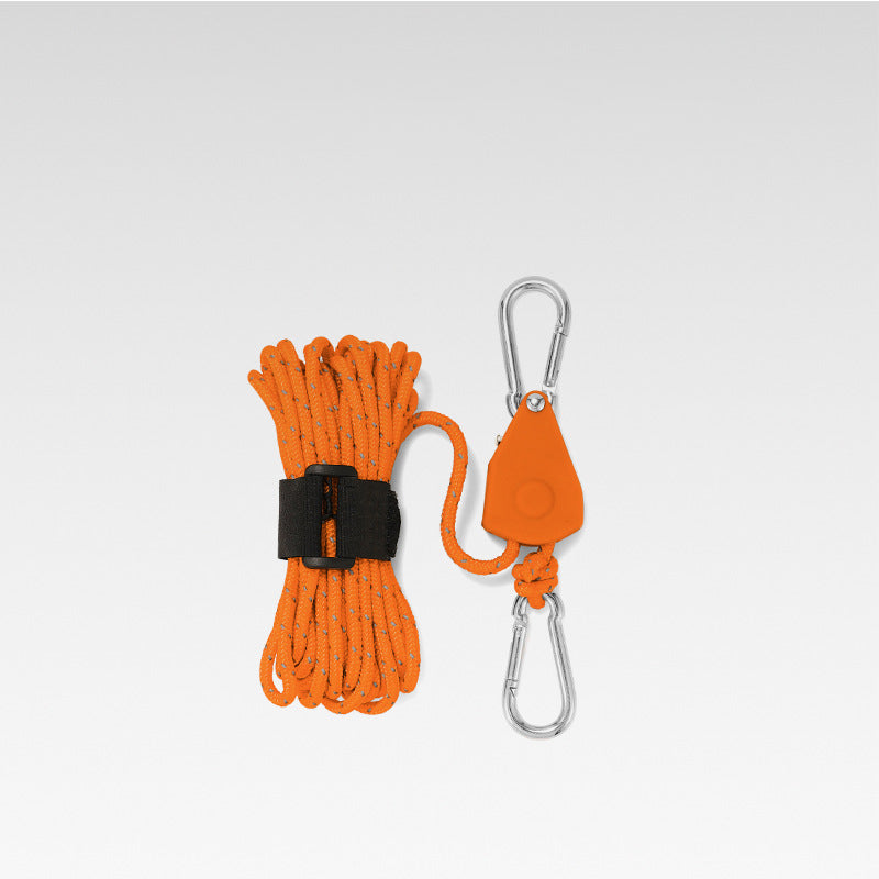 🪢 50% DE RÉDUCTION MAINTENANT ! 🌳 Corde de Camping Portable & Réglable – Légère, Résistante & Parfaite pour Randonnée, Sécurité et Survie en Plein Air ⛺📦
