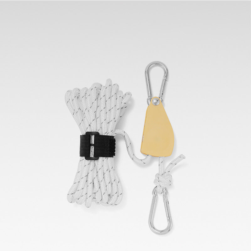 🪢 50% DE RÉDUCTION MAINTENANT ! 🌳 Corde de Camping Portable & Réglable – Légère, Résistante & Parfaite pour Randonnée, Sécurité et Survie en Plein Air ⛺📦