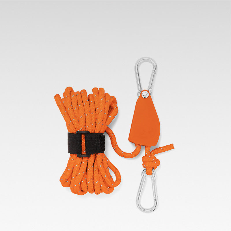 🪢 50% DE RÉDUCTION MAINTENANT ! 🌳 Corde de Camping Portable & Réglable – Légère, Résistante & Parfaite pour Randonnée, Sécurité et Survie en Plein Air ⛺📦