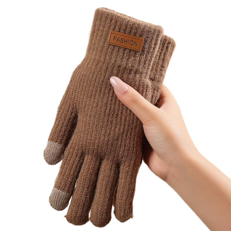 Gants Tactiles Chauds en Tricot Thermique