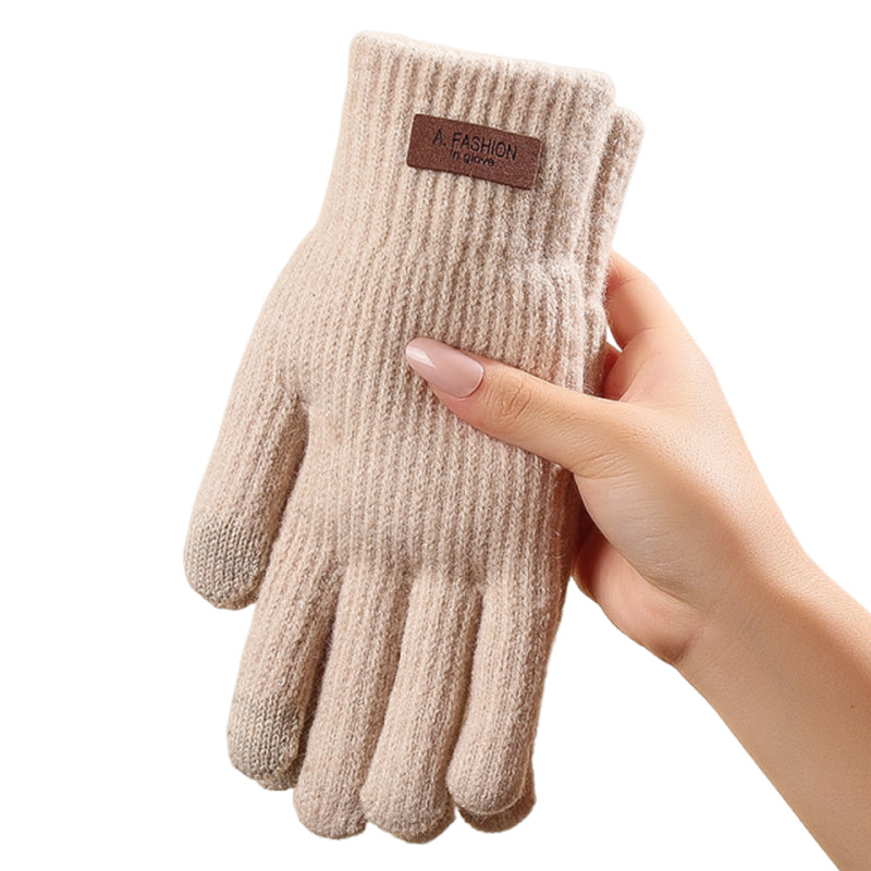 Gants Tactiles Chauds en Tricot Thermique