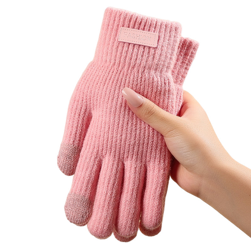 Gants Tactiles Chauds en Tricot Thermique